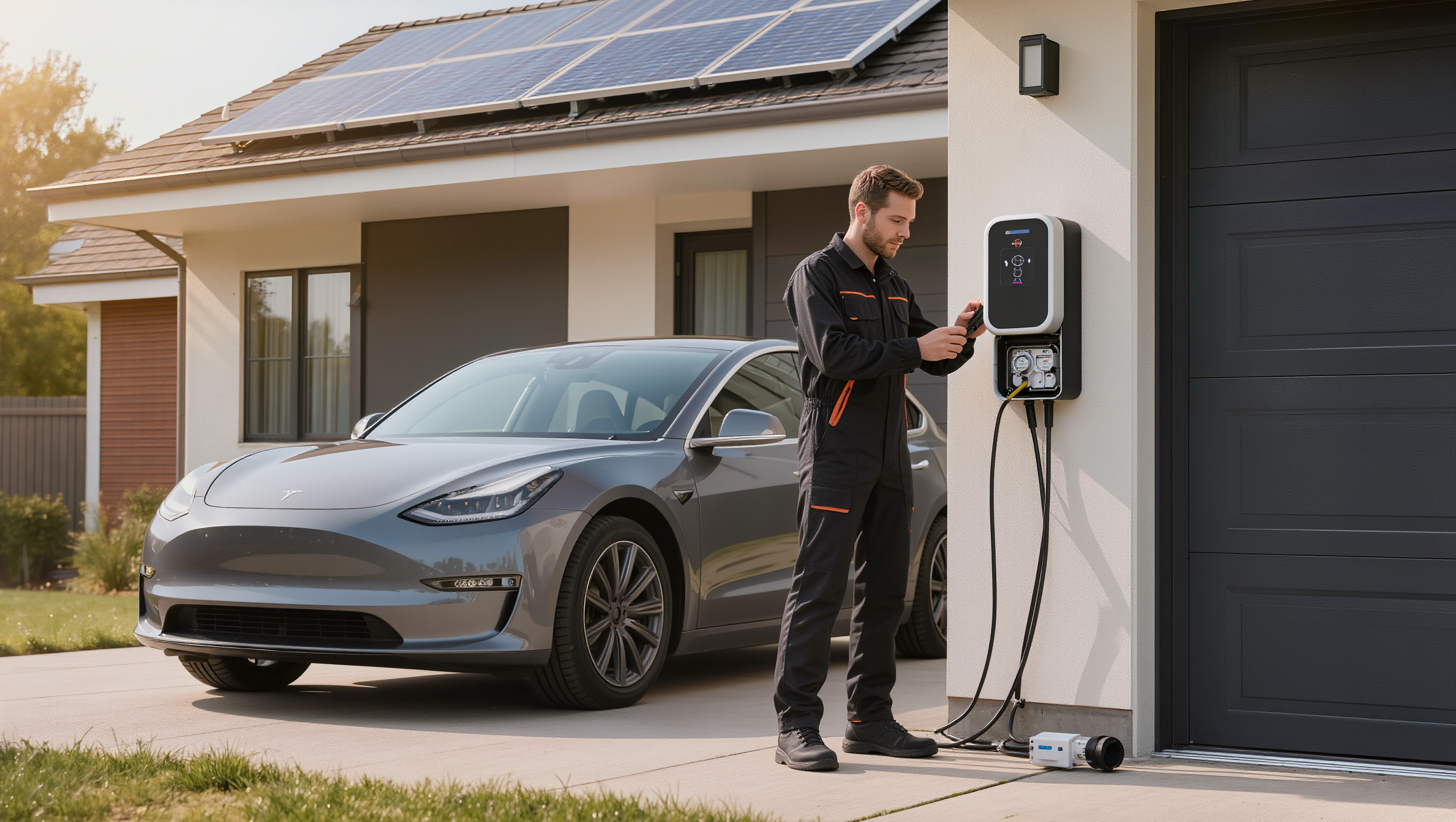 Elektrotechnische Ausrüstung für Wallbox und E-Mobilität